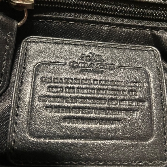 Coach 3 compartment shoulder bag - Picture 16 of 16